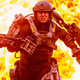 Image for article titled Here's a photo of Tom Cruise wearing armor and ridding himself of aliens that is not a metaphor for anything